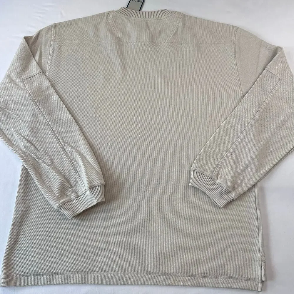 Cornell University class ‘53 Time Out Crewneck beige sweater men’s size Medium